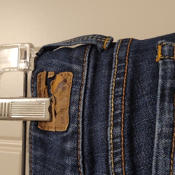 Blue American Eagle Outfitters Cropped Jeans - Picture 3 of 5